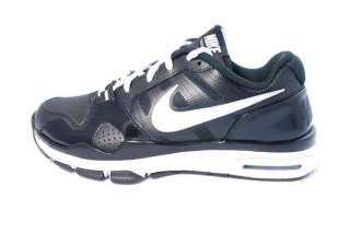 NIKE TRAINER 1.2 LOW MENS ATHLETIC SHOES BLACK/WHITE 431848 010 