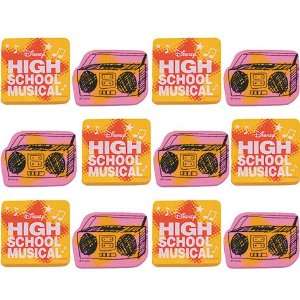  High School Musical Erasers 12ct Toys & Games