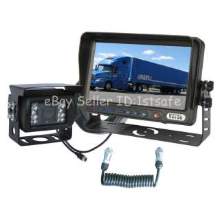 HORSE TRAILER REAR VIEW BACK UP REVERSE CAMERA RV SYSTEM 7 LCD  