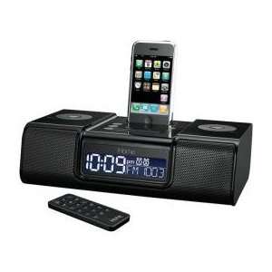  iHome BLK DUAL ALARM C/R IPOD: MP3 Players & Accessories