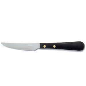 David Mellor Provencal Black Steak Knife, serrated:  