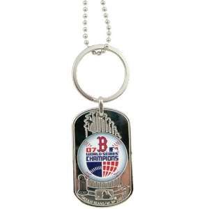   Boston Red Sox 2007 World Series Champions Dog Tag: Sports & Outdoors