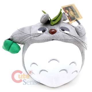 My Neighbor Gray Totoro Plush Doll Figure 8in with Acron Bags  