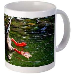  Bottoms Up Duck Funny Mug by CafePress: Kitchen & Dining