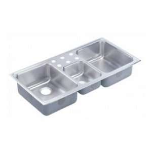    Elkay LCR43226 top mount triple bowl kitchen sink