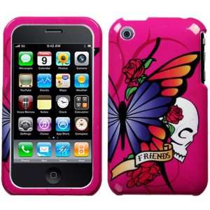 Hard Snap on Case for Apple Iphone 3g, 3gs 3g s   Best Friend Hot Pink
