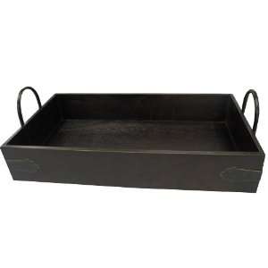 Wald Imports 17 Inch Wood Serving Tray 