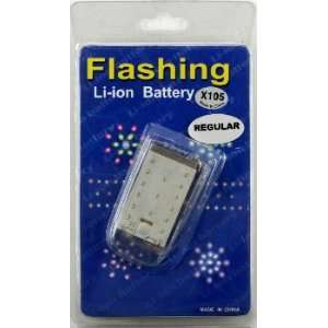  Flashing Li ion Battery F/ X105 Regular 