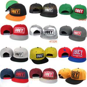 NEW OBEY COUTURE SNAPBACK HAT CAP 100% COTTON HOTEST ADJUSTABLE ONE 