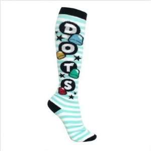    Socks   Tootsie Roll   Dots Stripe Knee Socks: Toys & Games