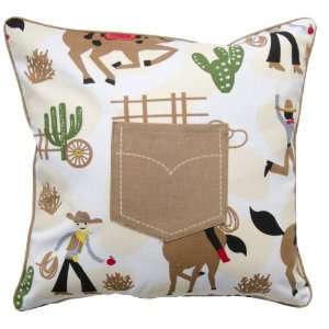  Now Designs Rootin Tootin Cushion