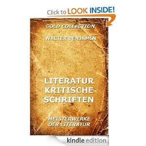 Literaturkritische Schriften (Kommentierte Gold Collection) (German 