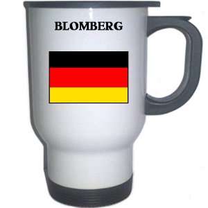 Germany   BLOMBERG White Stainless Steel Mug