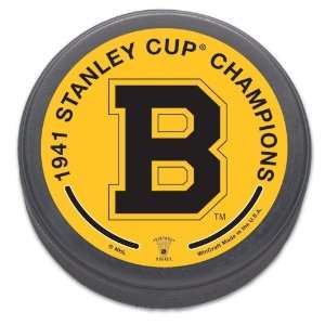 Boston Bruins Official Official Size and Weight NHL Hockey Puck 