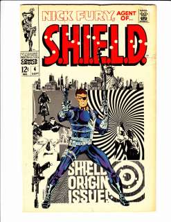 Nick Fury, Agent of SHIELD [1968] #4 G/VG JIM STERANKO  