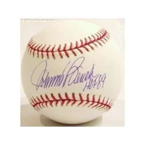  Johnny Bench Signed Baseball   w/HOF89 Sports 