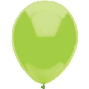  100 Party Balloons   11 Round Latex, Kiwi Lime Green 