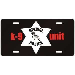  New  Leonberger / K 9 Unit  License Plate Dog