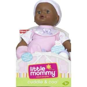    LITTLE MOMMY REAL LOVING BABY CUDDLE & COO Doll: Toys & Games
