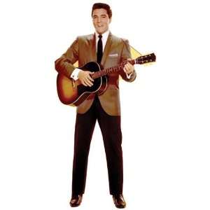  Elvis Presley Holding Guitar In Brown Blazer WJ839 48 