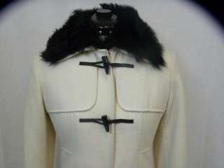 BANANA REPUBLIC ivory wool coat XS LOVE  
