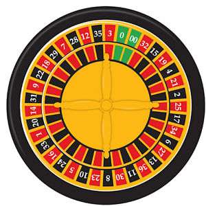 Reminisce 12x12 DIE CUT paper ROULETTE WHEEL  