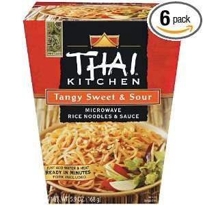 THAI KITCHEN Take Out Box Rice Noodle, Tangy Sweet and Sour, 5.9 Ounce 