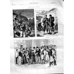  1870 PARIS WAR FRANCS TIREURS HOTEL DE VILLE COUPONS