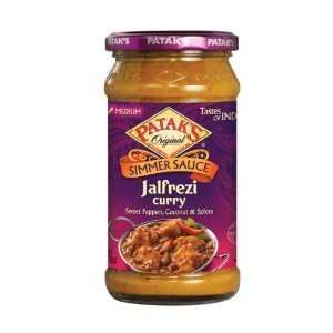 Pataks Jalfrezi Curry Sauce 15 Oz (Pack of 4)  Grocery 
