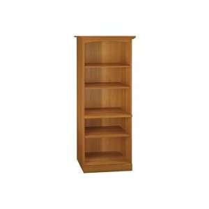 Bush Furniture WC91365 Planked Maple Mission Pointe Bookcase 5 shelf 