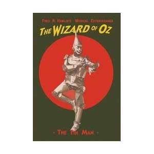  The Wizard of Oz   The Tin Man 12x18 Giclee on canvas 