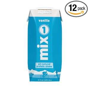 mix 1 Enhanced Protein Shake Vanilla, 11 Ounce (Pack of 12)  