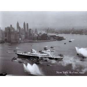    New York Skyline, 1949 by Bettmann Corbis 32x24