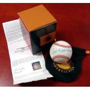  Autographed Ted Williams Baseball   AL UDA #AAK21009 