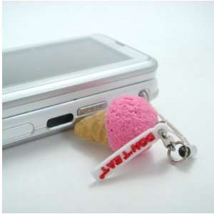  Strawberry Ice Cream Phone Strap: Home & Kitchen