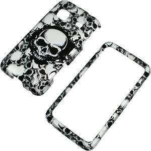   Skull Protector Case for Samsung Galaxy Prevail M820: Electronics