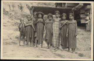 indonesia SUMATRA, Native Young BATAK Children 30s RPPC  