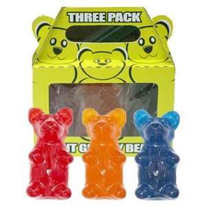 Pack Giant Gummi Bears 3 Pack Giant Gummi Bears in carrying case 