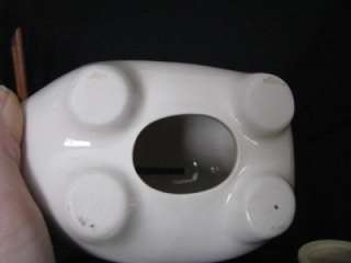 Vintage Franciscan Apple Piggy Bank with Plug Perfect~!  