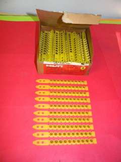 NIB HILTI .27 CAL 6.8/11 M Yellow Shot Strips1000 Shots  