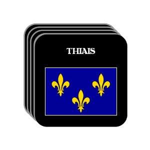  Ile de France   THIAIS Set of 4 Mini Mousepad Coasters 