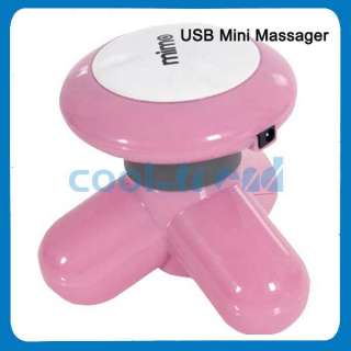 New Mini USB Electric Handled Vibrating Tripod Full Body Massager C 