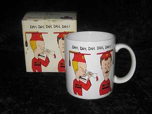 HTF NEW IN BOX BEAVIS AND BUTTHEAD COOL GRAD OUT OF CHARACTER MUG 1993 