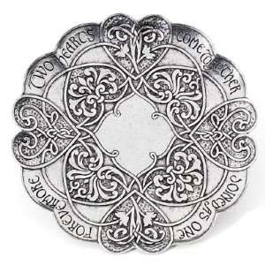  Celtic Forevermore Pewter Bridal Tray: Kitchen & Dining