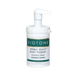    Biotone Herbal Select Body Therapy Massage Creme 15 oz.: Beauty