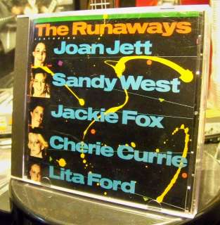 THE BEST OF THE RUNAWAYS CD JOAN JETT LITA FORD USED  