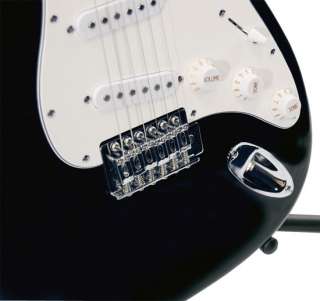PylePro   PEGKT15   Beginner Electric Guitar Package Black  