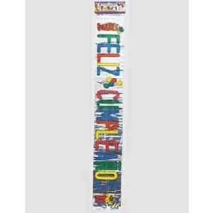  Carnival Party Favors Spanish Birthday Banner Case Pack 72 