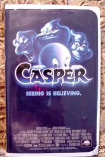 CASPER Seeing is Believing VHS VIDEO Movie~$2.75 ToSHIP 096898231633 