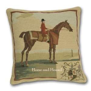  Chestnut Race Horse Pillow